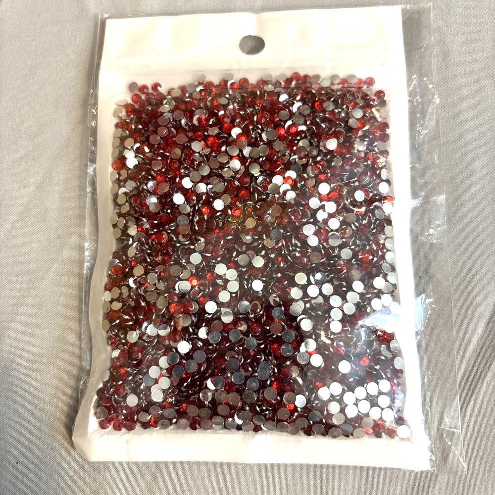 5300PCS Resin 3mm Non-Hot Fix Rhinestones FlatBack Gem Crystals Nails Art,Crafts